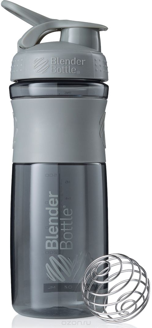 

Шейкер Blender Bottle SportMixer Tritan серый графит [BB-SM28-PGRE], SportMixer Tritan