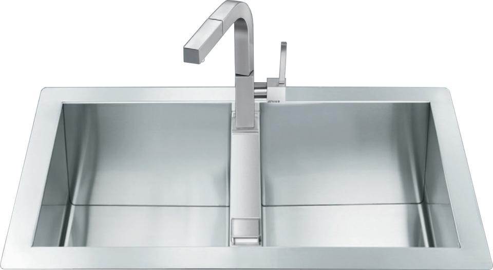 

Кухонная мойка Smeg LQR862F-2, LQR862F-2