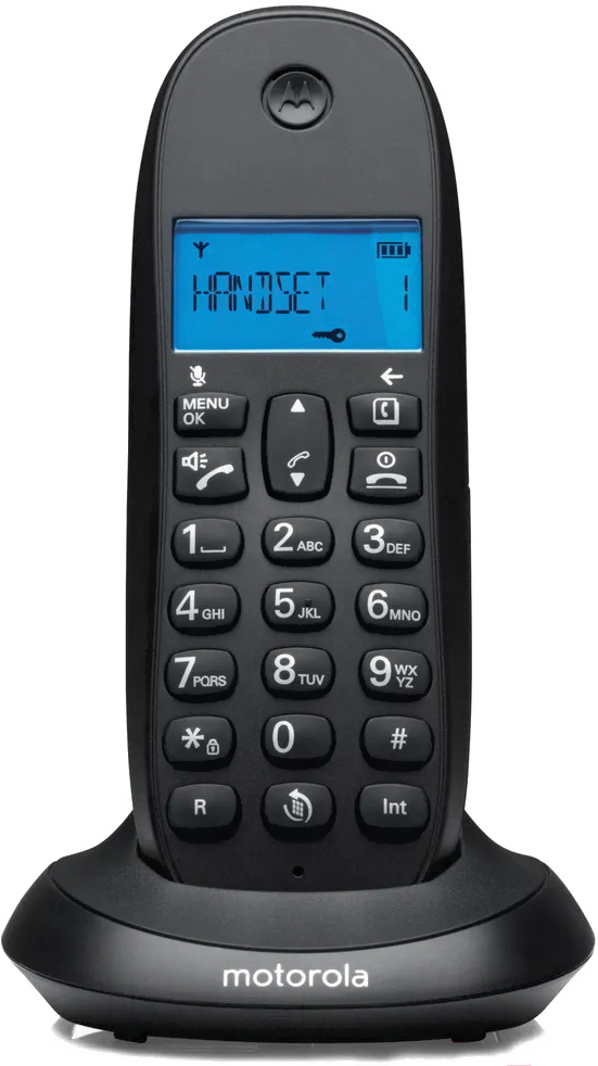 

Радиотелефон Motorola C1001LB+ черный