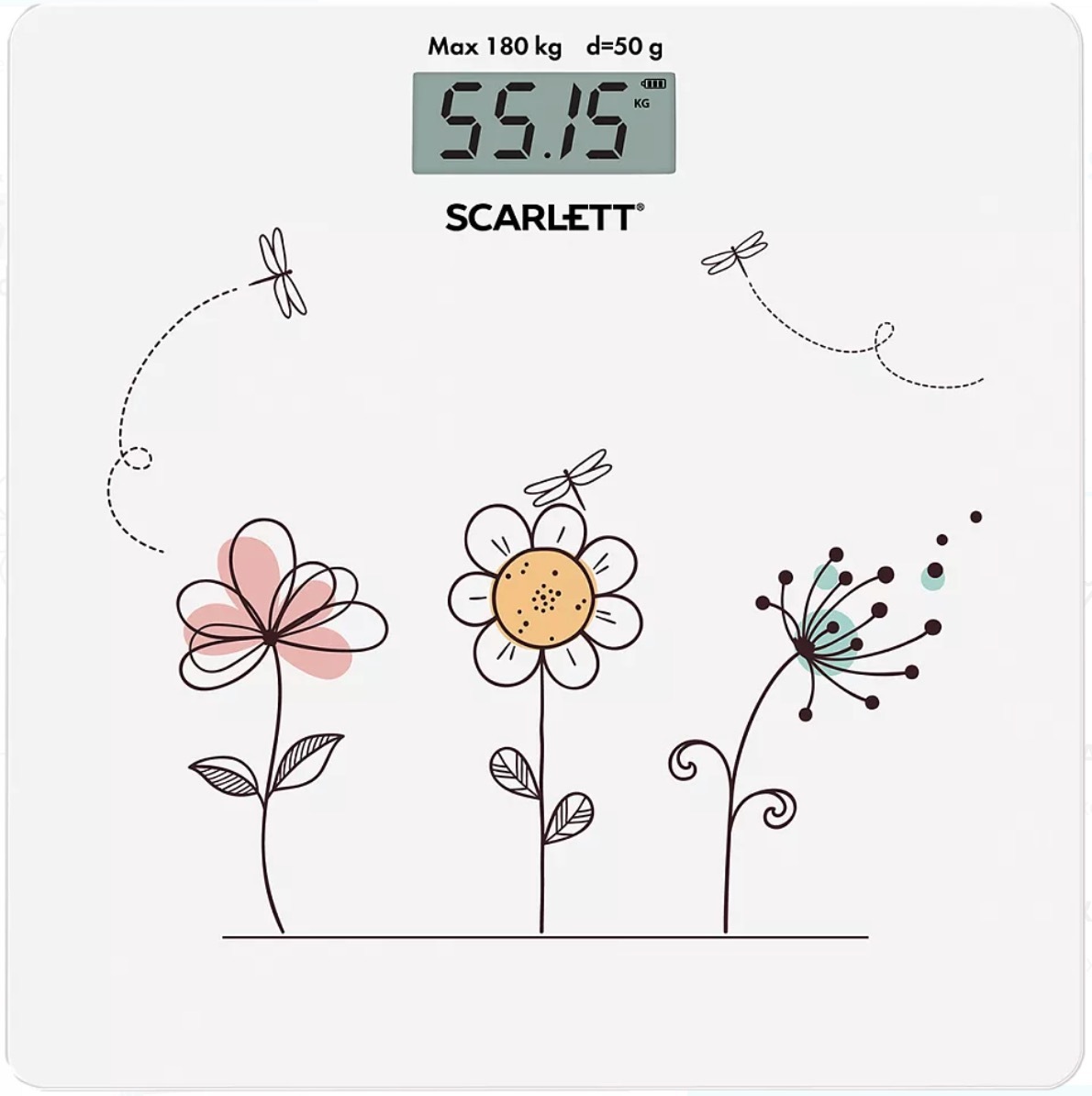 

Напольные весы Scarlett SC-BS33E025 Flowers