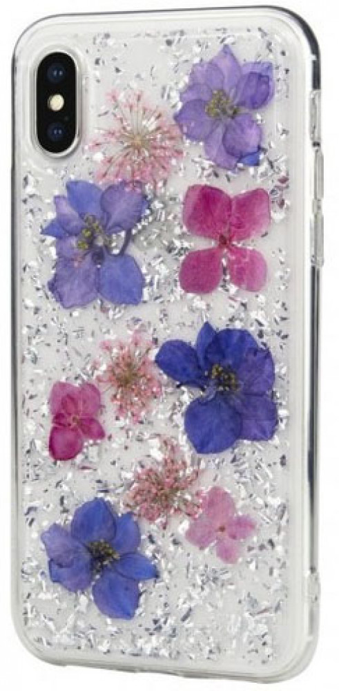 

Чехол для телефона SwitchEasy Flash Violet iPhone XS/X белый/синий/розовый [GS-103-44-160-90], Flash Violet iPhone XS/X