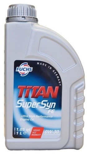 

Моторное масло Fuchs Titan Supersyn FE 0W30 1л