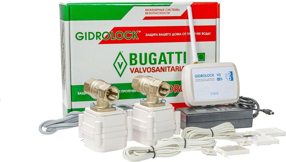 

Система защиты от протечек Gidrolock Wifi Bugatti 3/4 [36201022], Система защиты от протечек Gidrolock Wifi Bugatti 3/4 36201022