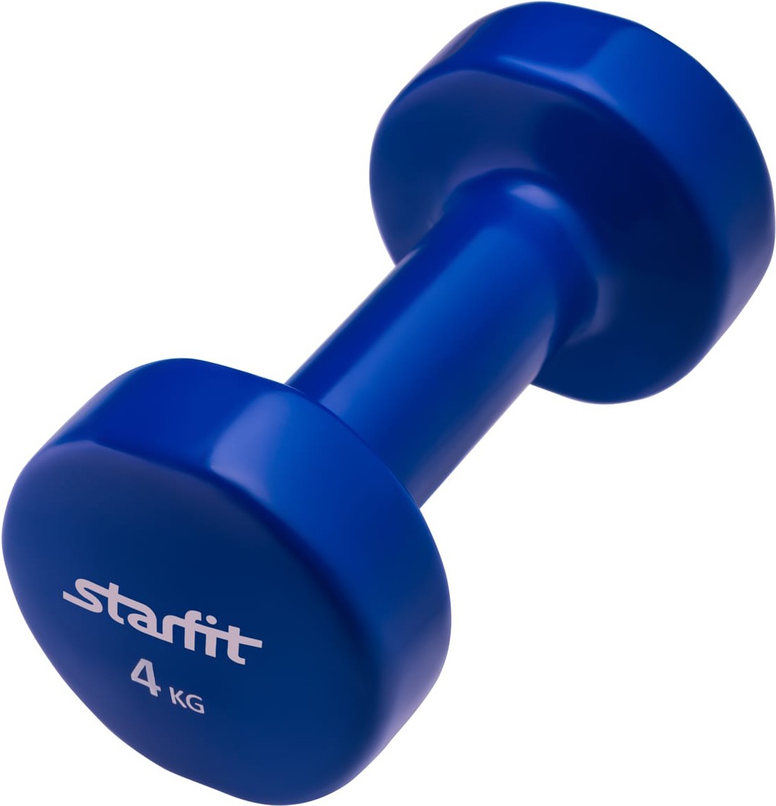 

Гантель цельная Starfit DB-101 4 кг темно-синий, Гантель Starfit Гантель DB-101 4кг темно-синий