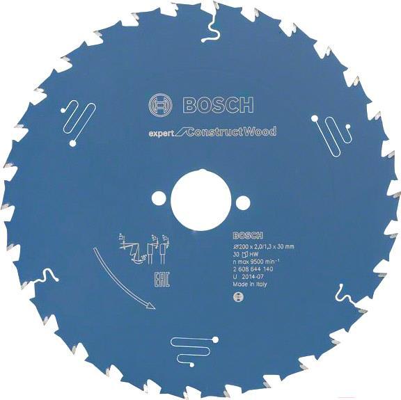 

Диск пильный Bosch 200х30 мм 30 зуб. по дереву Expert for construct wood [2.608.644.140], 200х30 мм 30 зуб. по дереву Expert for construct wood