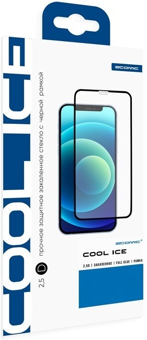 

Защитное стекло Atomic COOL ICE 2.5D для Samsung Galaxy A72/A71 [60.099], Защитное стекло Atomic COOL ICE 2.5D для Samsung Galaxy A72/A71 60.099