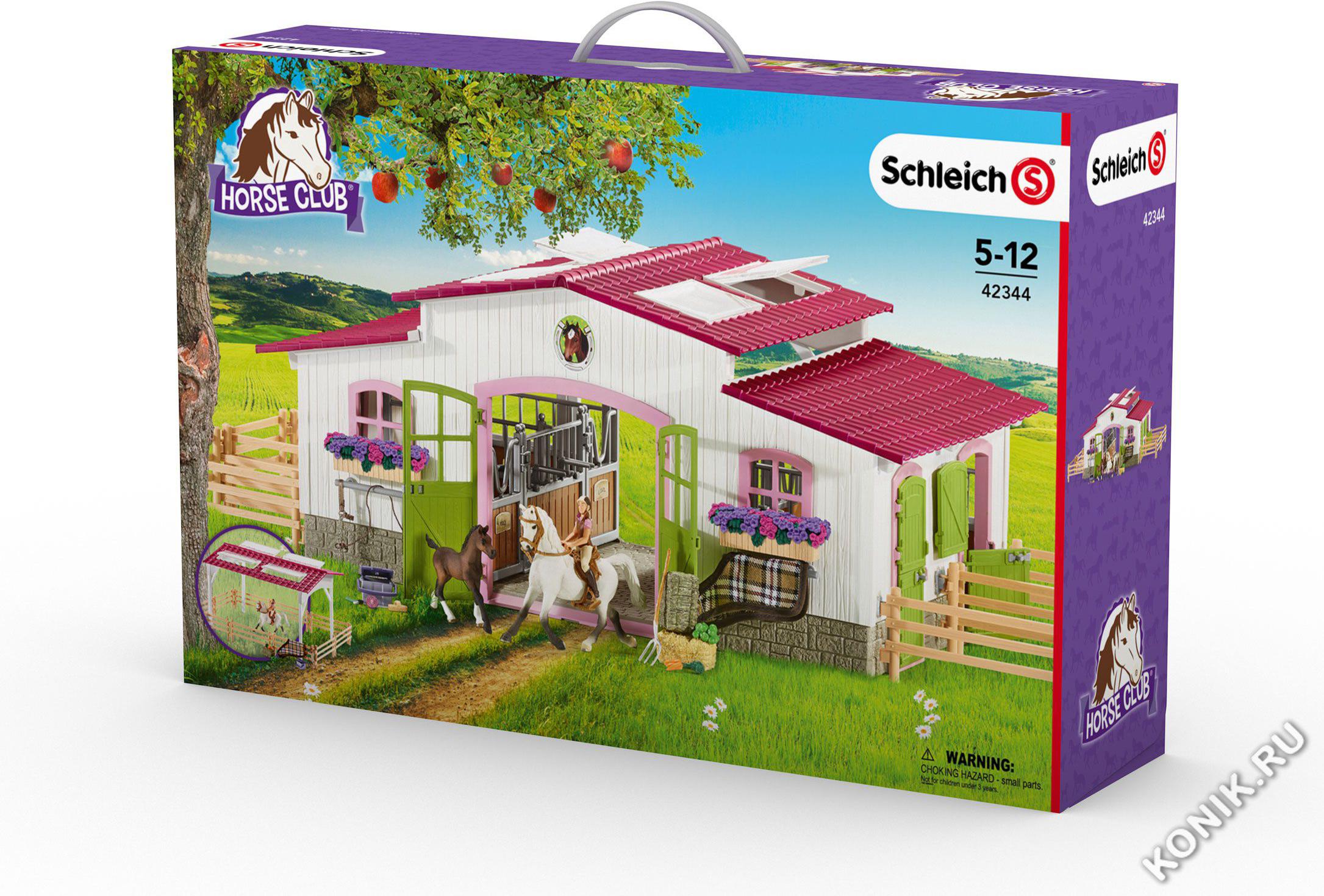 

Игрушка Schleich Школа верховой езды с лошадьми и наездниками [42389], Школа верховой езды с лошадьми и наездниками