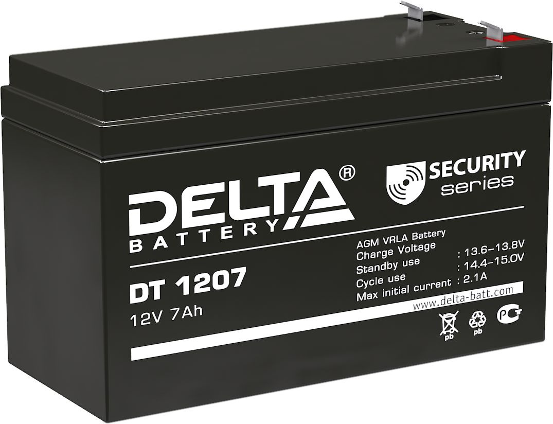 

Аккумулятор для ИБП Delta DT 1207