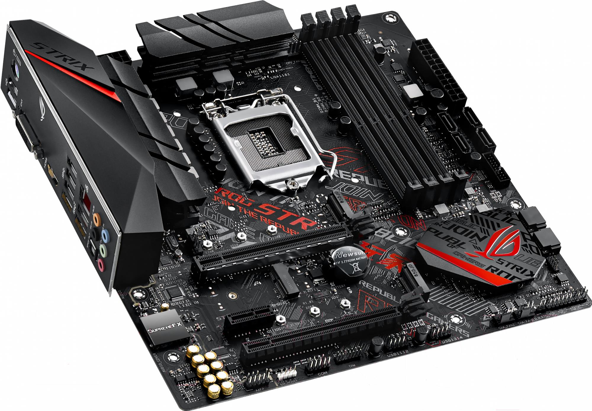 

Материнская плата ASUS STRIX B365-G GAMING, STRIX B365-G GAMING