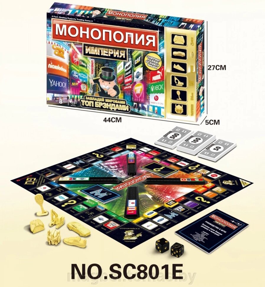 

Игра настольная Play Smart Монополия (SC801E)