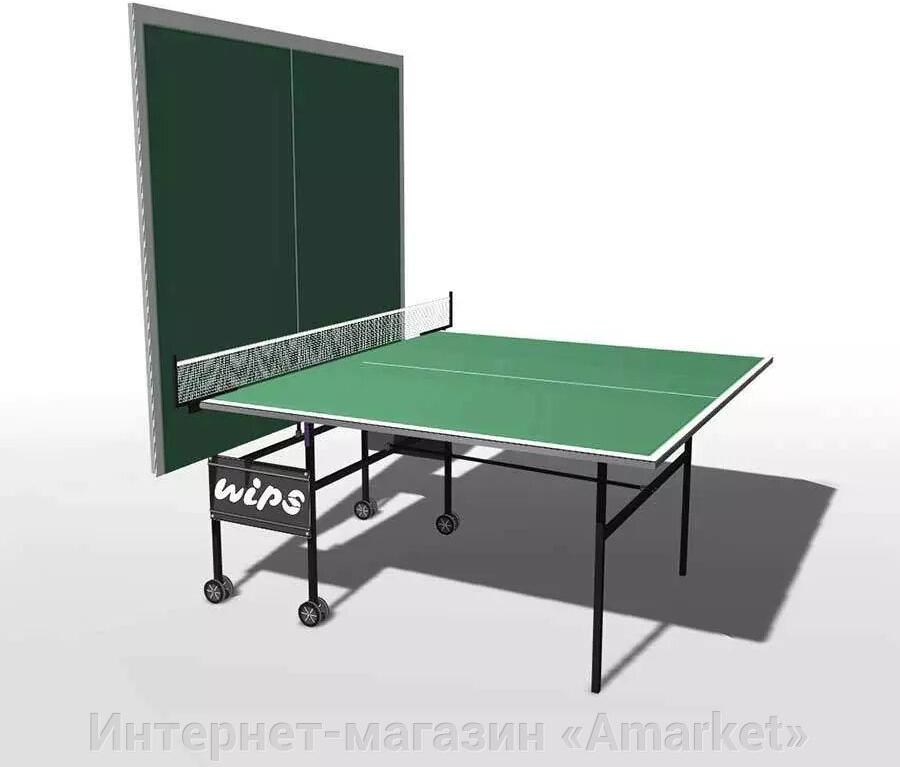 

Теннисный стол Wips Roller Outdoor Composite зеленый