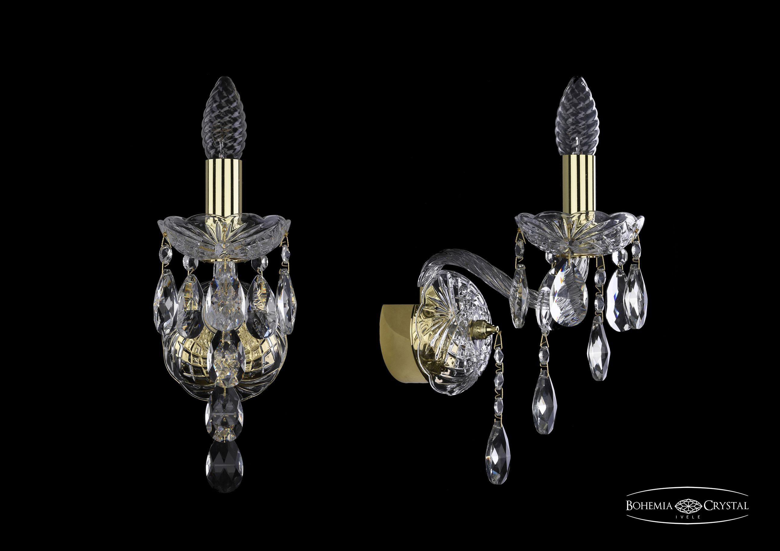 

Бра Bohemia Ivele Crystal 1415B/1/141/G