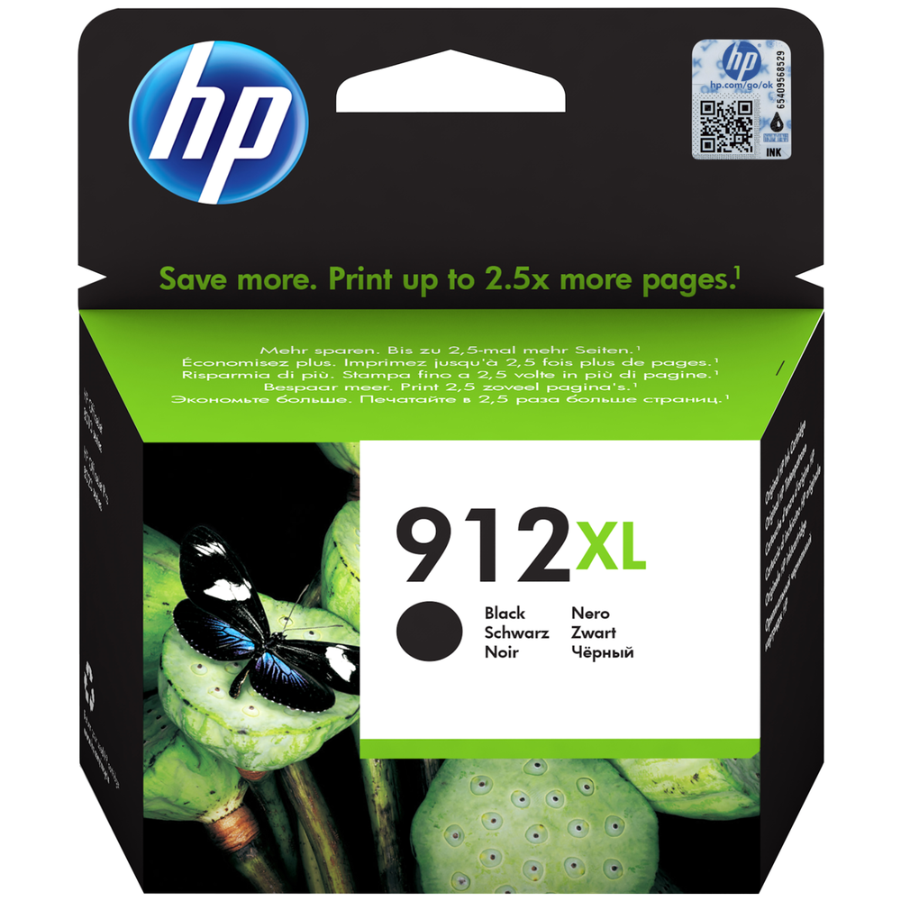 

Струйный картридж HP 912 для OfficeJet 801x/802x черный [3YL84AE], Картридж HP 912XL 3YL84AE