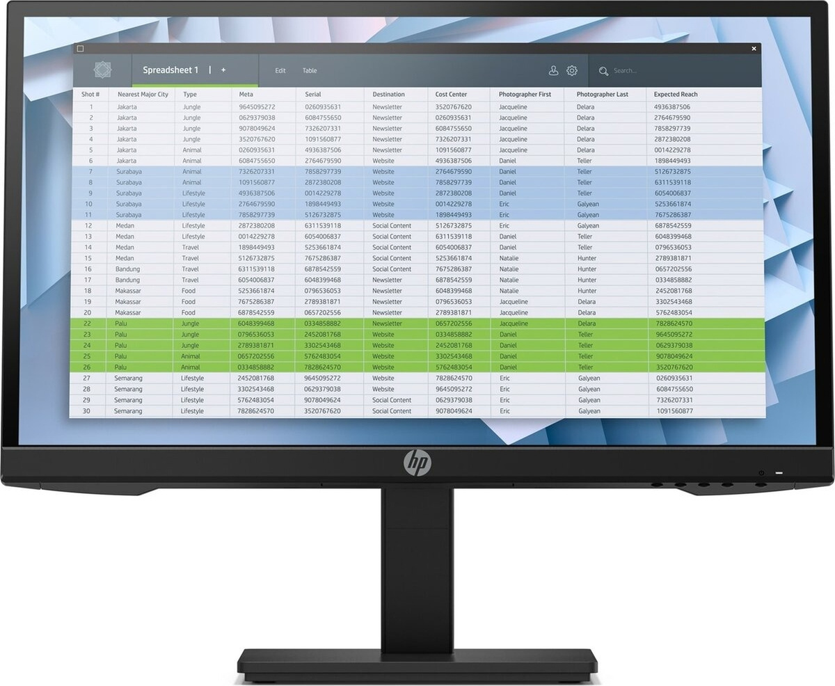 

Монитор HP P22 G4 черный (1A7E4AA)