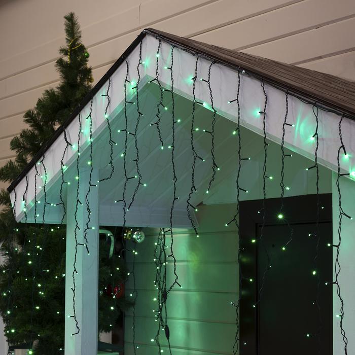 

Новогодняя гирлянда Luazon Бахрома 232 LED 3х0.9м зеленый [3584165], Бахрома 232 LED 3х0.9м