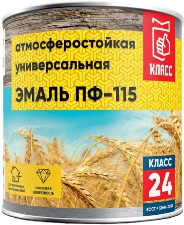 

Эмаль Класс 24 ПФ-115 900 г (черный)