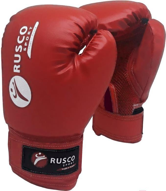 

Боксерские перчатки RuscoSport 6 Oz красный, 6oz