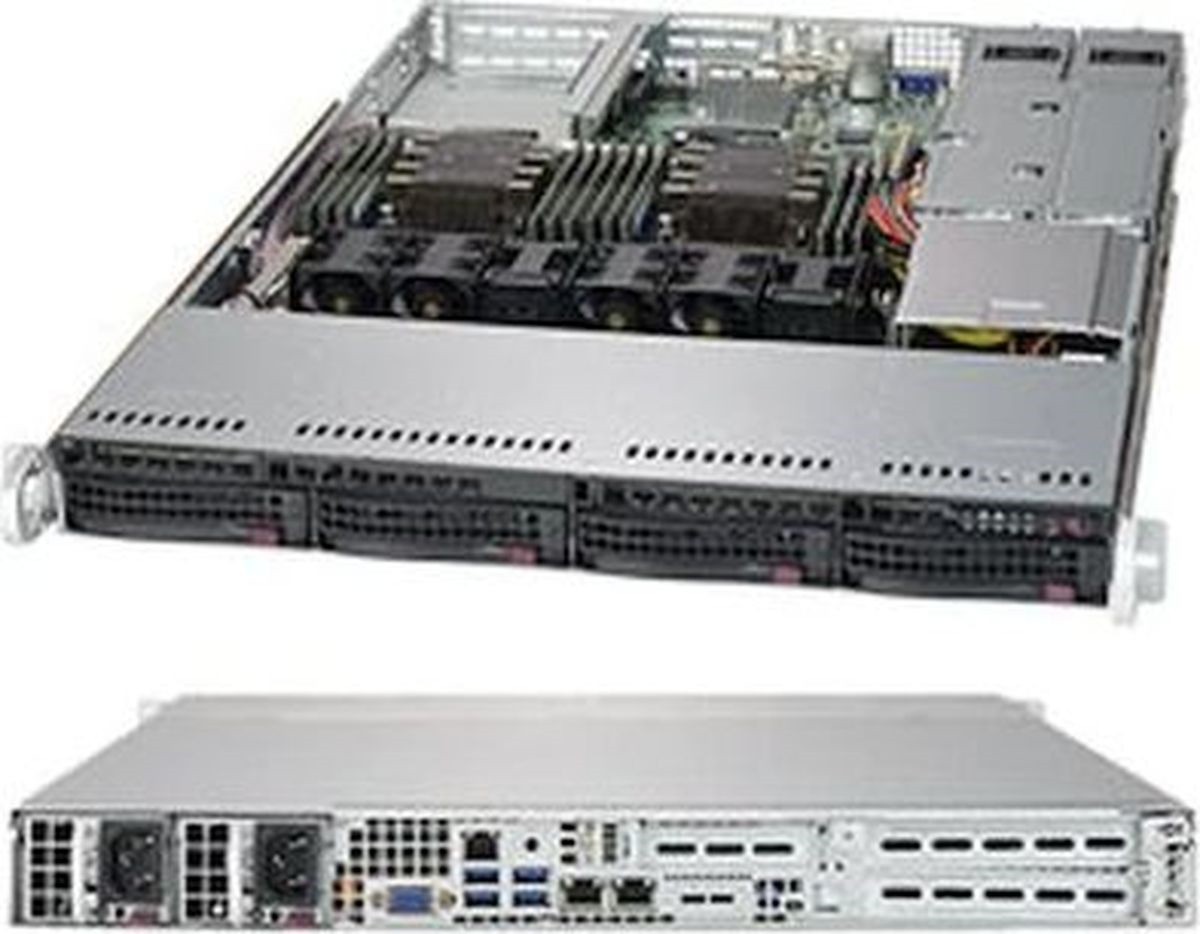 

Корпус Supermicro CSE-815TQC-R706WB2, Корпус для сервера Supermicro CSE-815TQC-R706WB2
