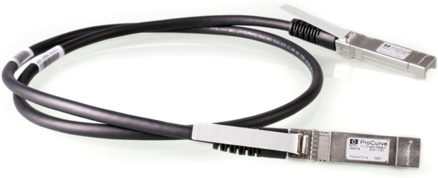 

Кабель HP JD097C, HP X240 10G SFP+ 3M DAC Cable JD097C