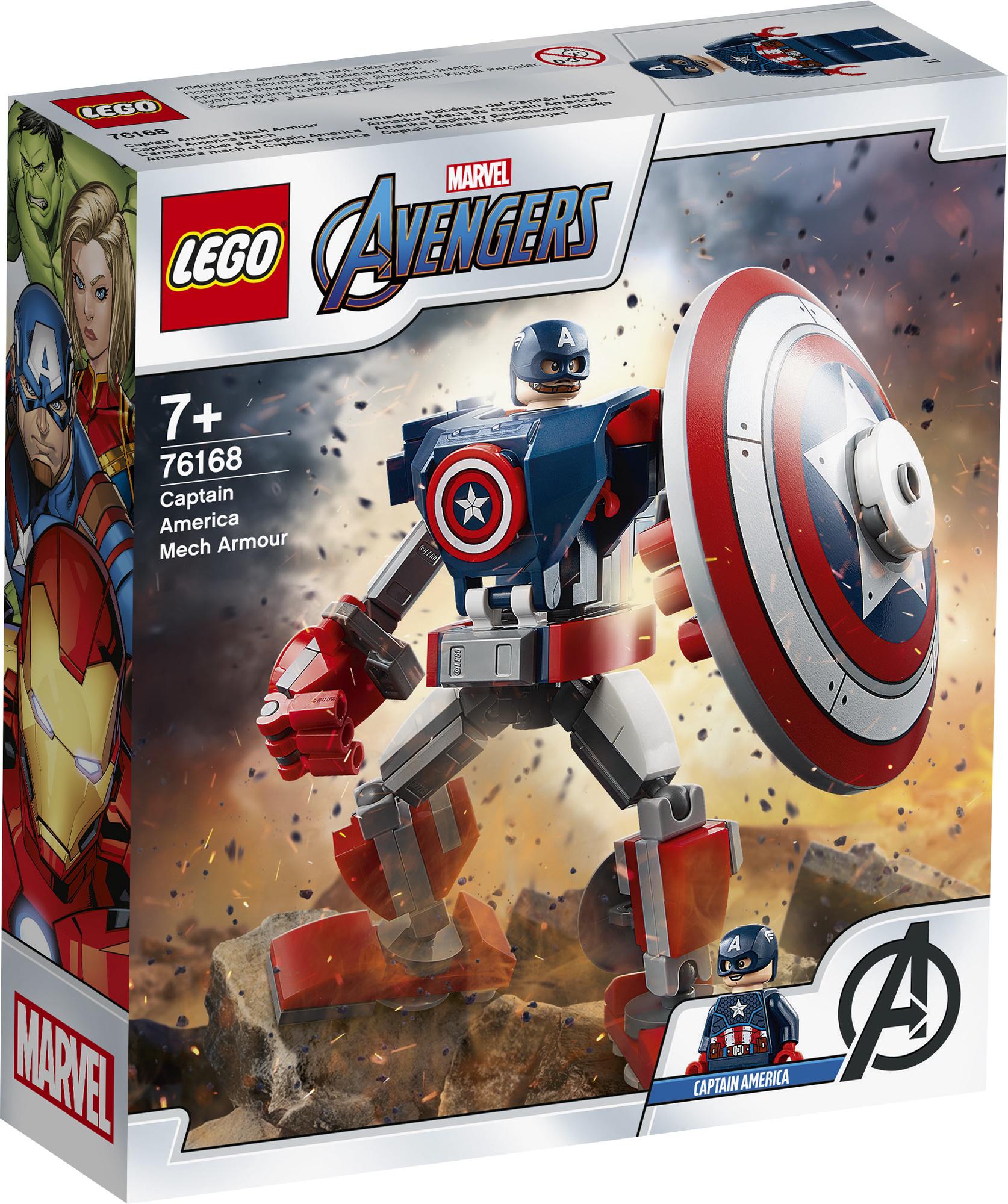 

Конструктор LEGO Super Heroes Avergers Капитан Америка: Робот [76168], Super Heroes Avergers Капитан Америка: Робот