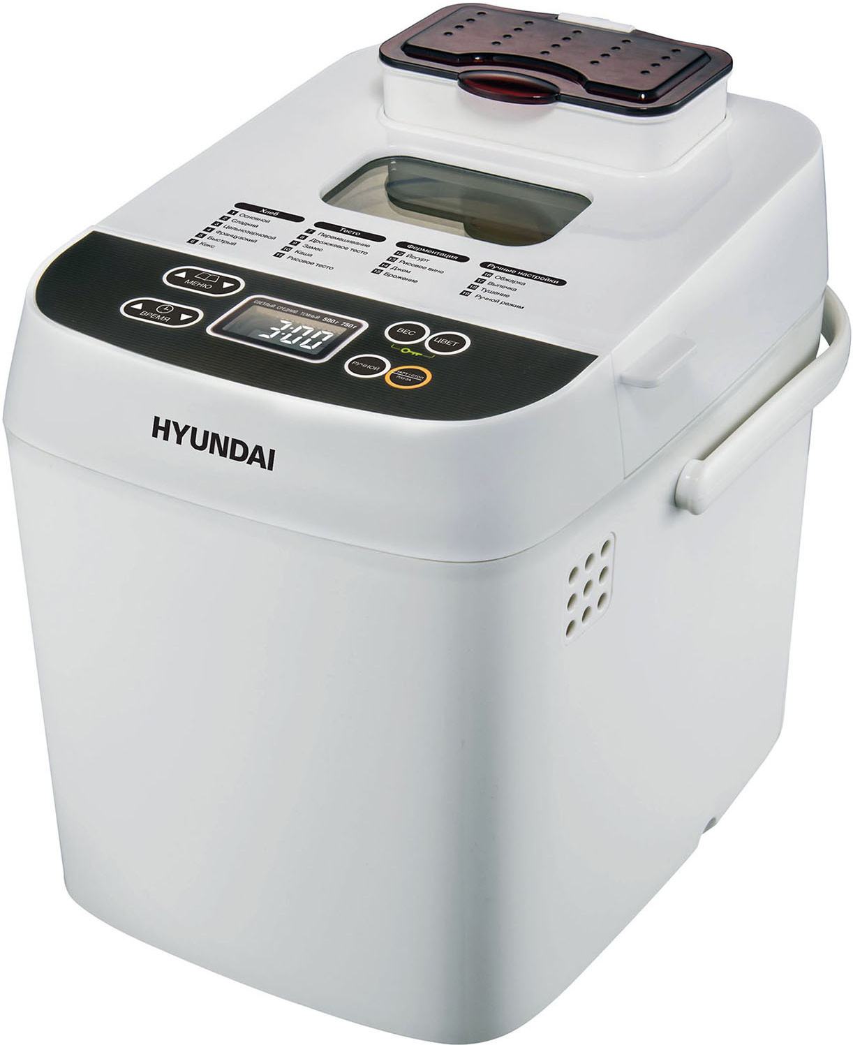 

Хлебопечка Hyundai HYBM-3080 белый/серый, Хлебопечка Hyundai HYBM-3080