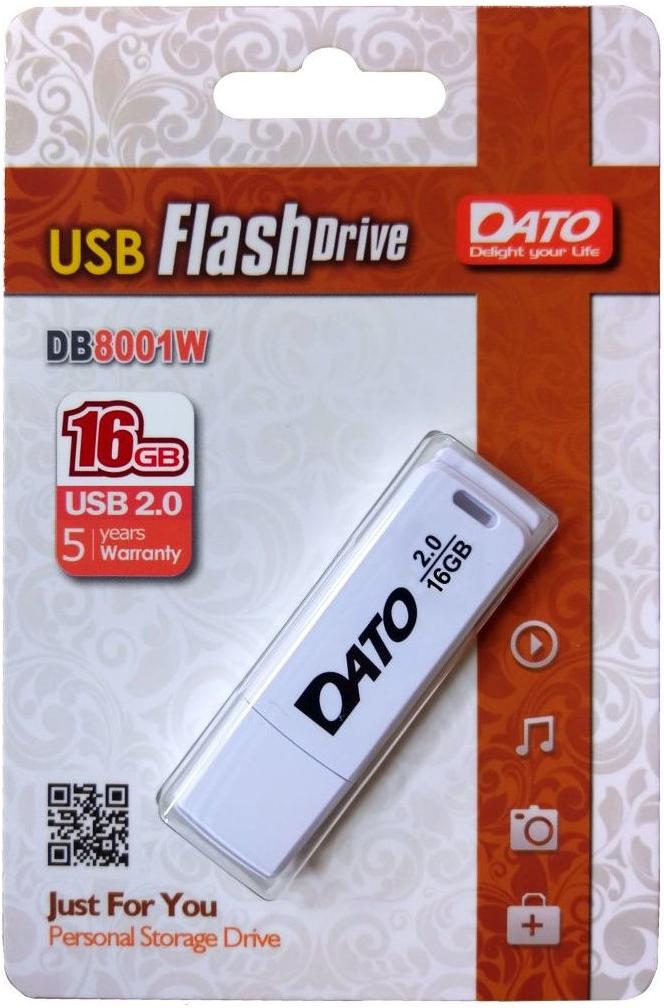 

Usb flash Dato DB8001 16 Gb белый [DB8001W-16G], DB8001 16 Gb