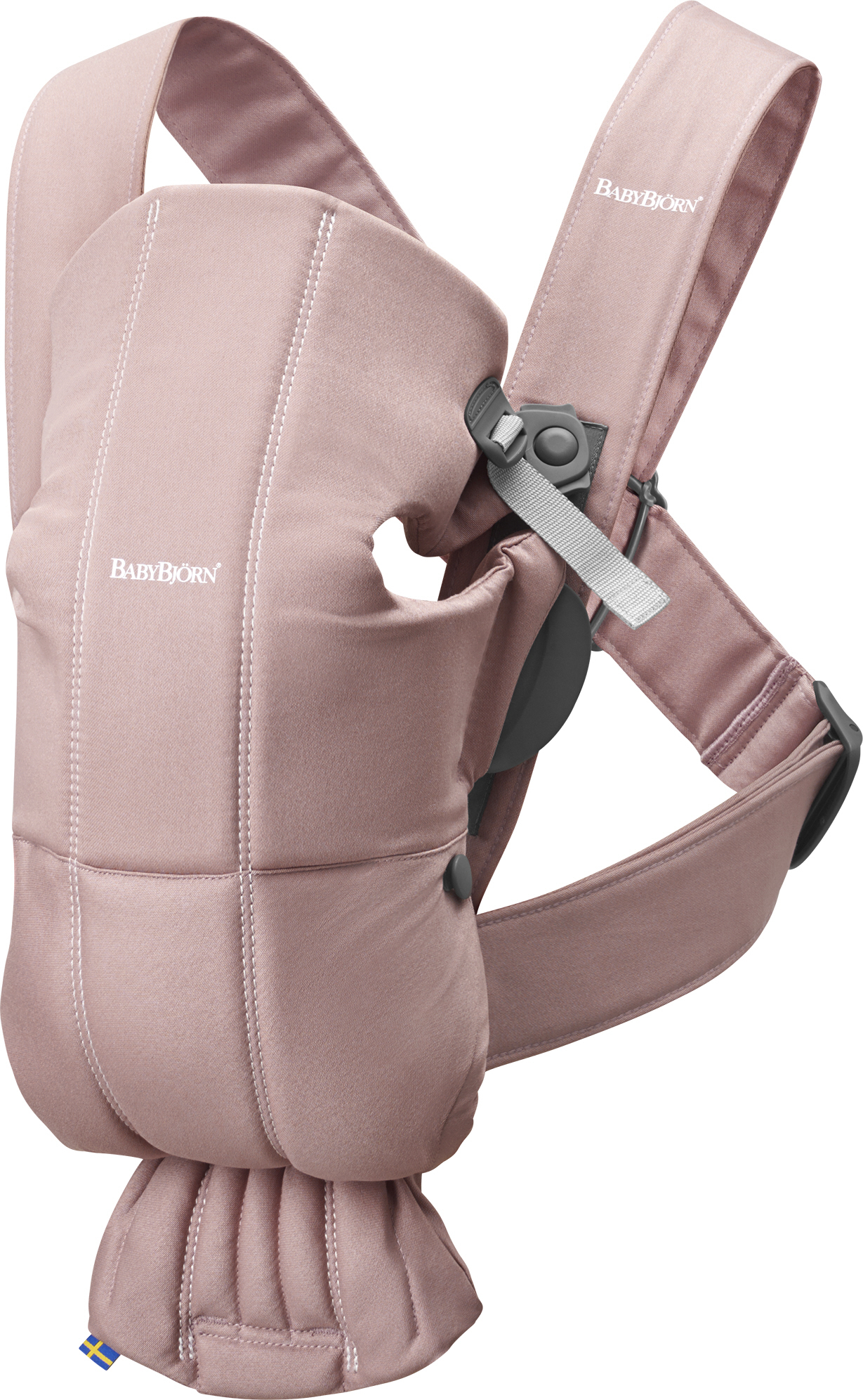 

Сумка-кенгуру BabyBjorn Mini Cotton 0210.14 пудрово-розовый