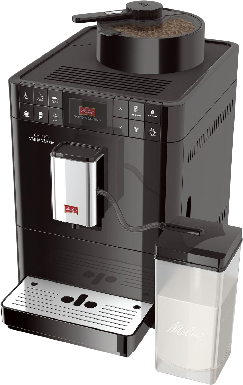 

Кофемашина Melitta Caffeo Varianza CSP Black [F 570-102], Эспрессо кофемашина Melitta Caffeo Varianza CSP F57/0-102