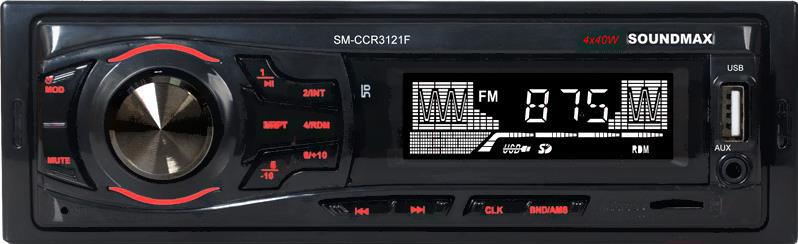 

Автомагнитола Soundmax SM-CCR3121F черный, SM-CCR3121F