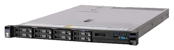 

Сервер Lenovo System x3550 M5 2.4GHz E5-2640V4 750W Rack [1U] server, Xeon E5-2630 v3