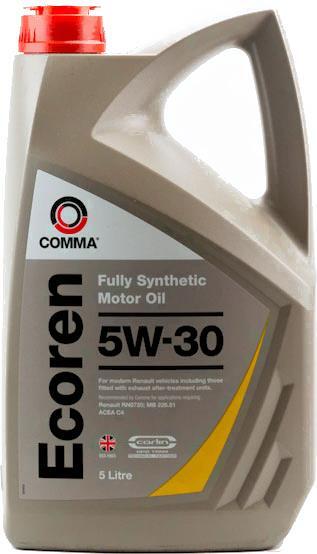 

Моторное масло Comma Ecoren 5W30 5л [ECR5L], Моторное масло Comma Ecoren 5W30 5л ECR5L