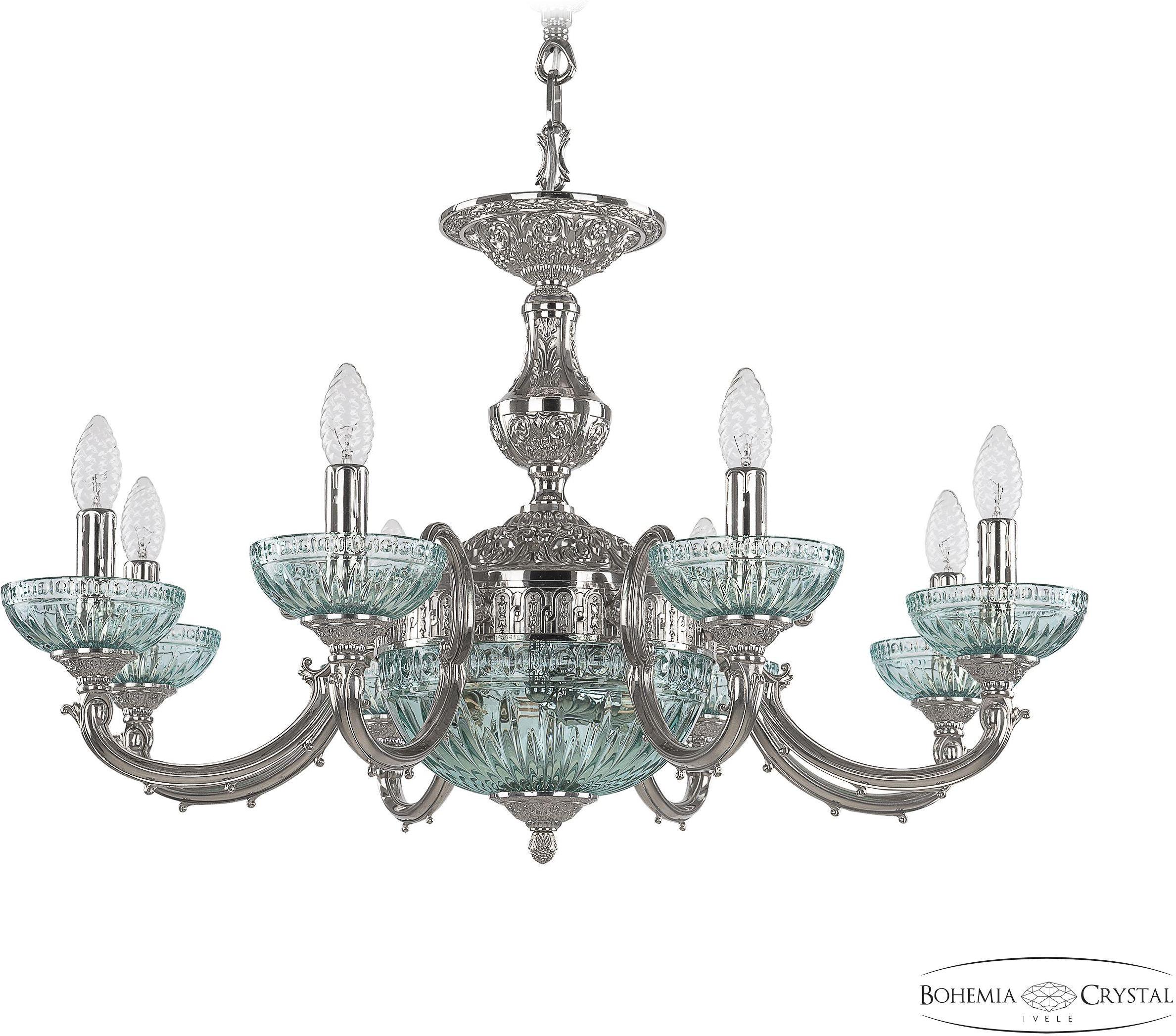

Подвесная люстра Bohemia Ivele Crystal 72209P/8/210 Ni P Birusa/M-1G