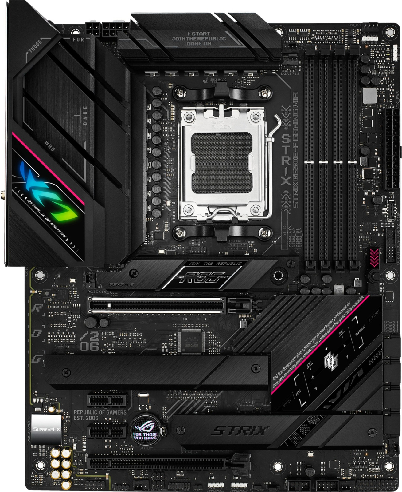 

Материнская плата ASUS ROG STRIX B650E-F GAMING WIFI
