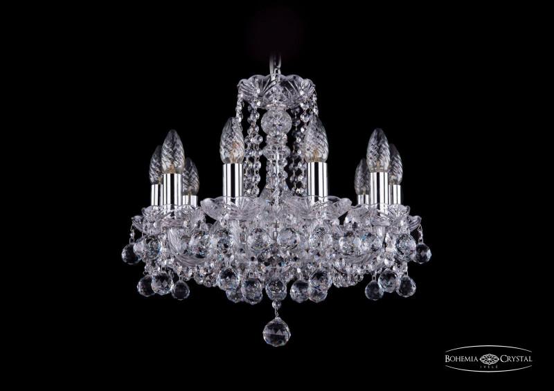 

Подвесная люстра Bohemia Ivele Crystal 1402/10/141/Ni/Balls