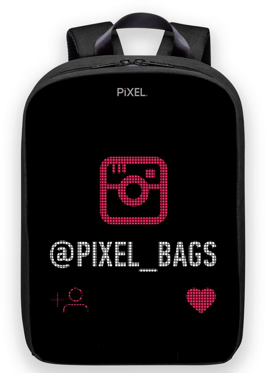 

Рюкзак Pixel PLUS Black Moon чёрный [PXPLUSBM01], PLUS Black Moon