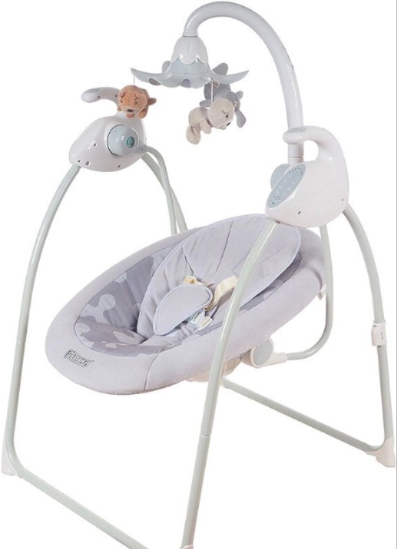 

Качели для новорожденных Pituso CARINO Мишки TY-028P серый