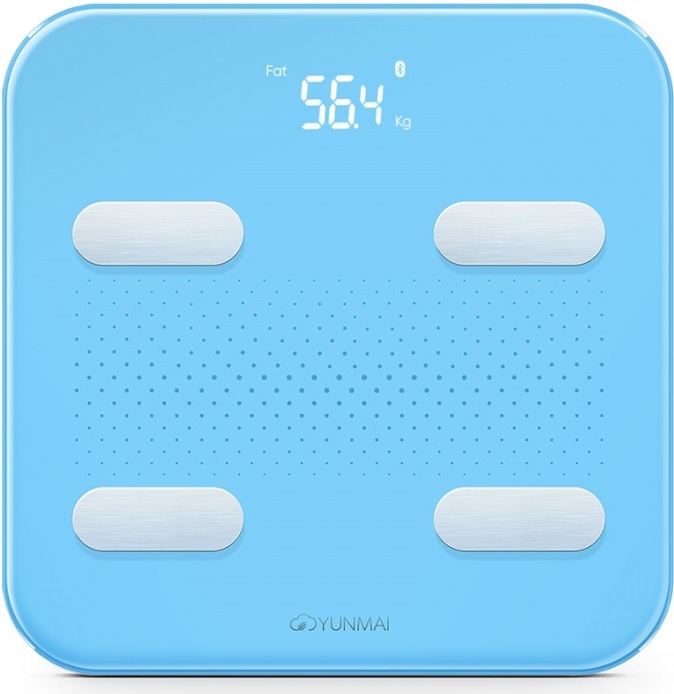 

Напольные весы Yunmai S Blue [M1805 Blue], Напольные весы YUNMAI S Smart Scale M1805GL blue