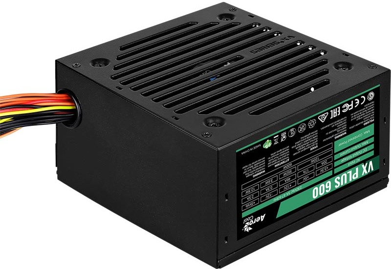

Блок питания Aerocool VX PLUS 600