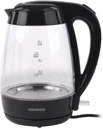 

Электрочайник Sonnen KT-200BK [451709], KT-200BK