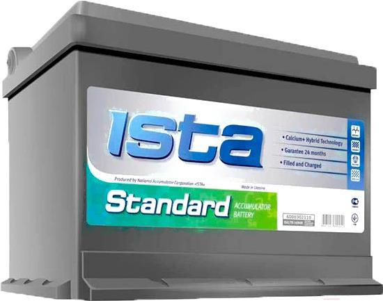 

Аккумулятор Ista Standard 6CT-60A1 Рус (60 А/ч), Standard 6CT-60A1 Рус (60 А/ч)