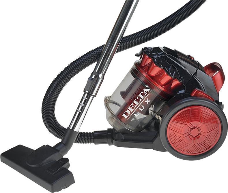 

Пылесос Delta LUX DL-0830 красный/черный, Lux DL-0830