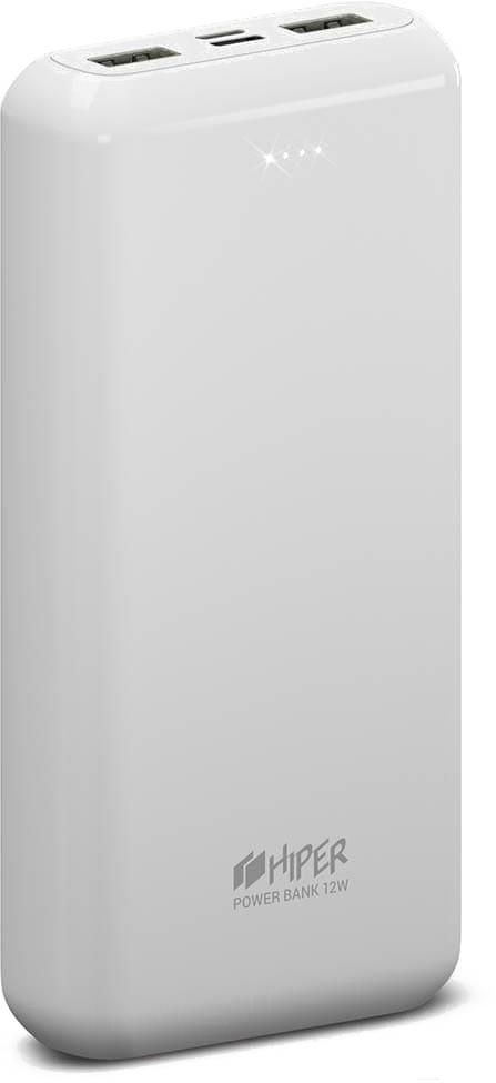 

Портативный аккумулятор Powerbank Hiper Power Bank PSL18000 White, Power Bank PSL18000