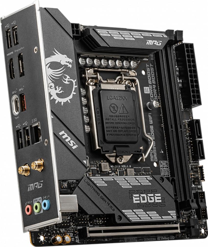 

Материнская плата MSI MPG B560I GAM EDGE WIFI, MPG B560I GAM EDGE WIFI