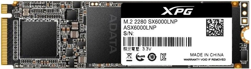 

SSD диск A-Data 1.0Tb SX6000 Lite [ASX6000LNP-1TT-C], SSD A-Data XPG SX6000 Lite 1TB ASX6000LNP-1TT-C