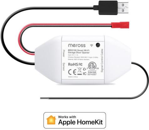 

Система умный дом Meross MSG100 Smart WiFi Garage Door Opener [MSG100HK(EU)], Система умный дом Meross MSG100 Smart WiFi Garage Door Opener MSG100HK(EU)