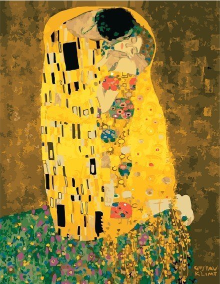 

Картина по номерам Picasso Поцелуй Г. Климт (PC5065044), Поцелуй Г. Климт
