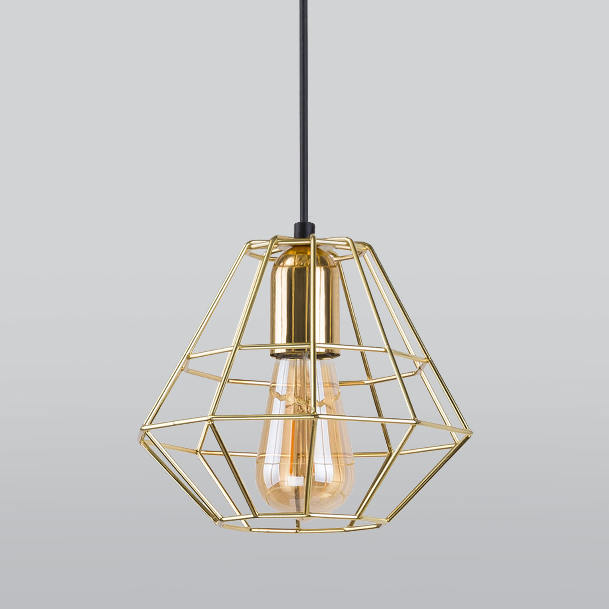 

Подвесной светильник TK Lighting 2575 Diamond Gold, 2575