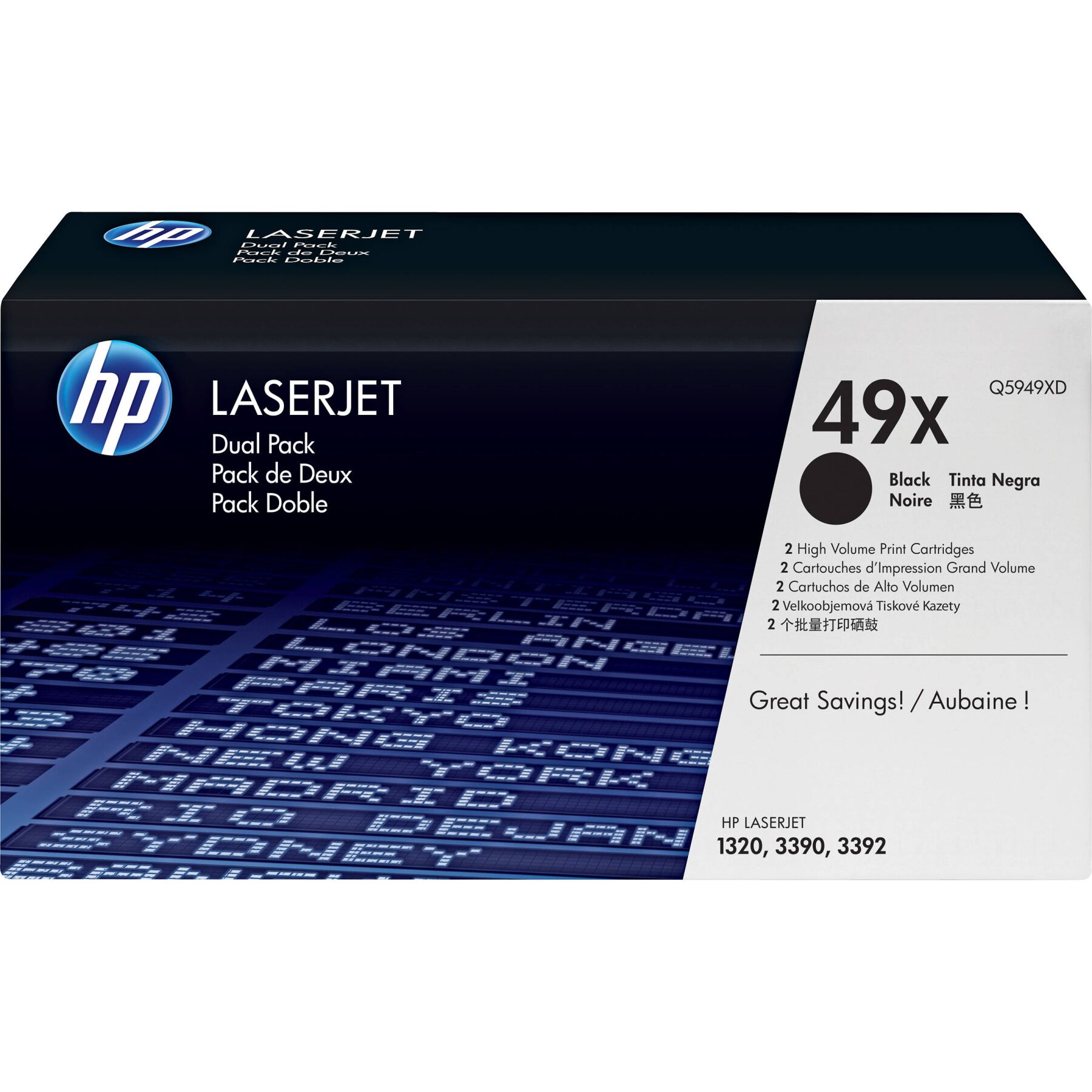 

Картридж HP Black/Черный [(Q5949XD)], 49X Q5949XD LJ 1160/1320