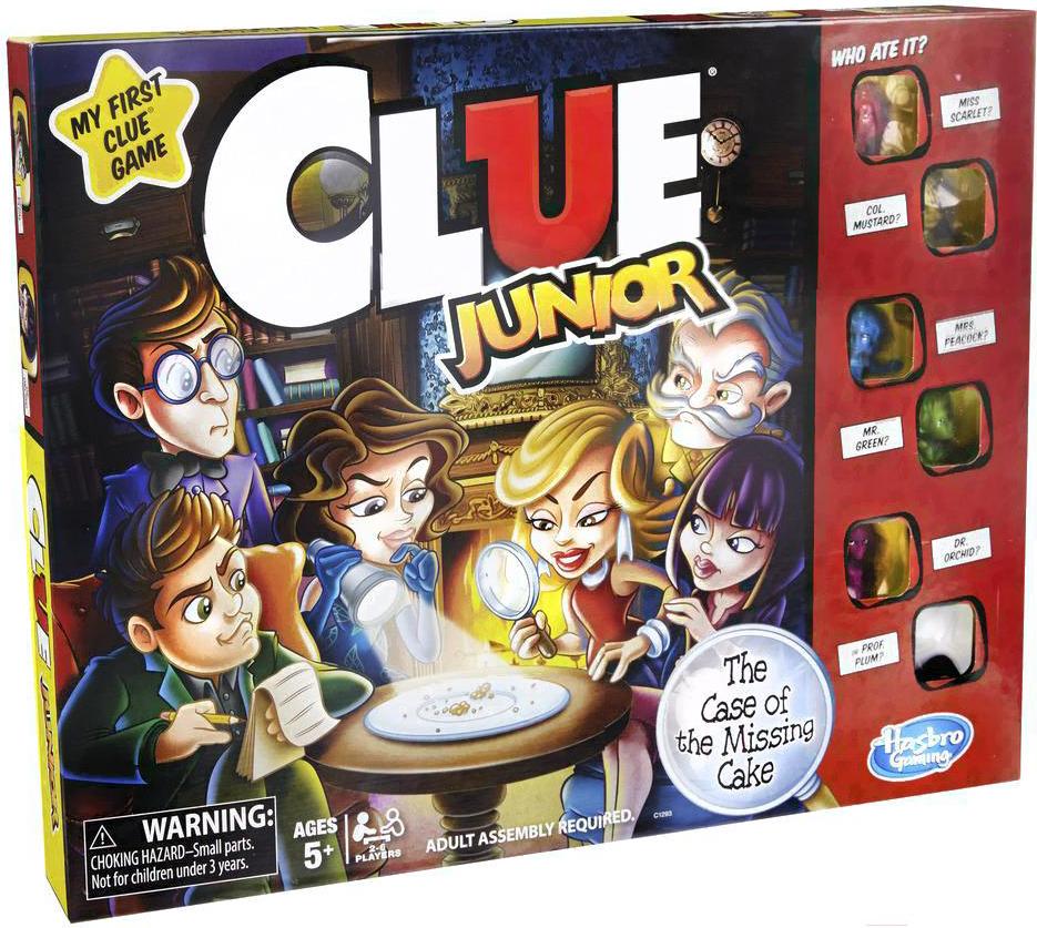 

Настольная игра Hasbro Клуэдо Junior [С1293], Клуэдо Junior