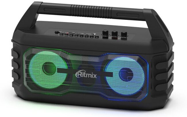 

Портативная колонка Ritmix SP-610B, Портативная колонка Ritmix SP-610B Black